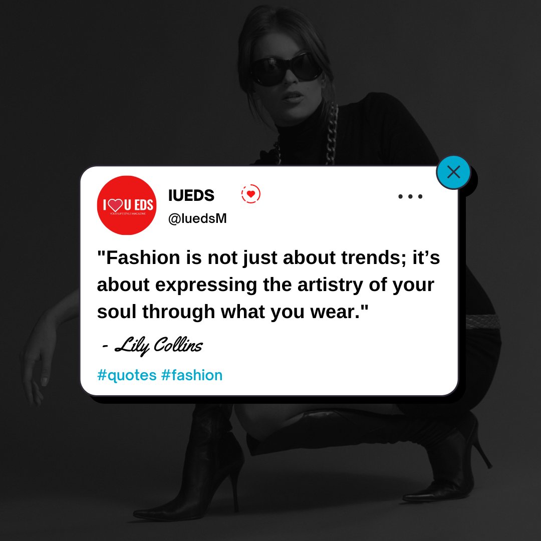 Dive into the world of self-expression and embrace the uniqueness that is YOU. 🌈✨

#iueds #fashionstyle