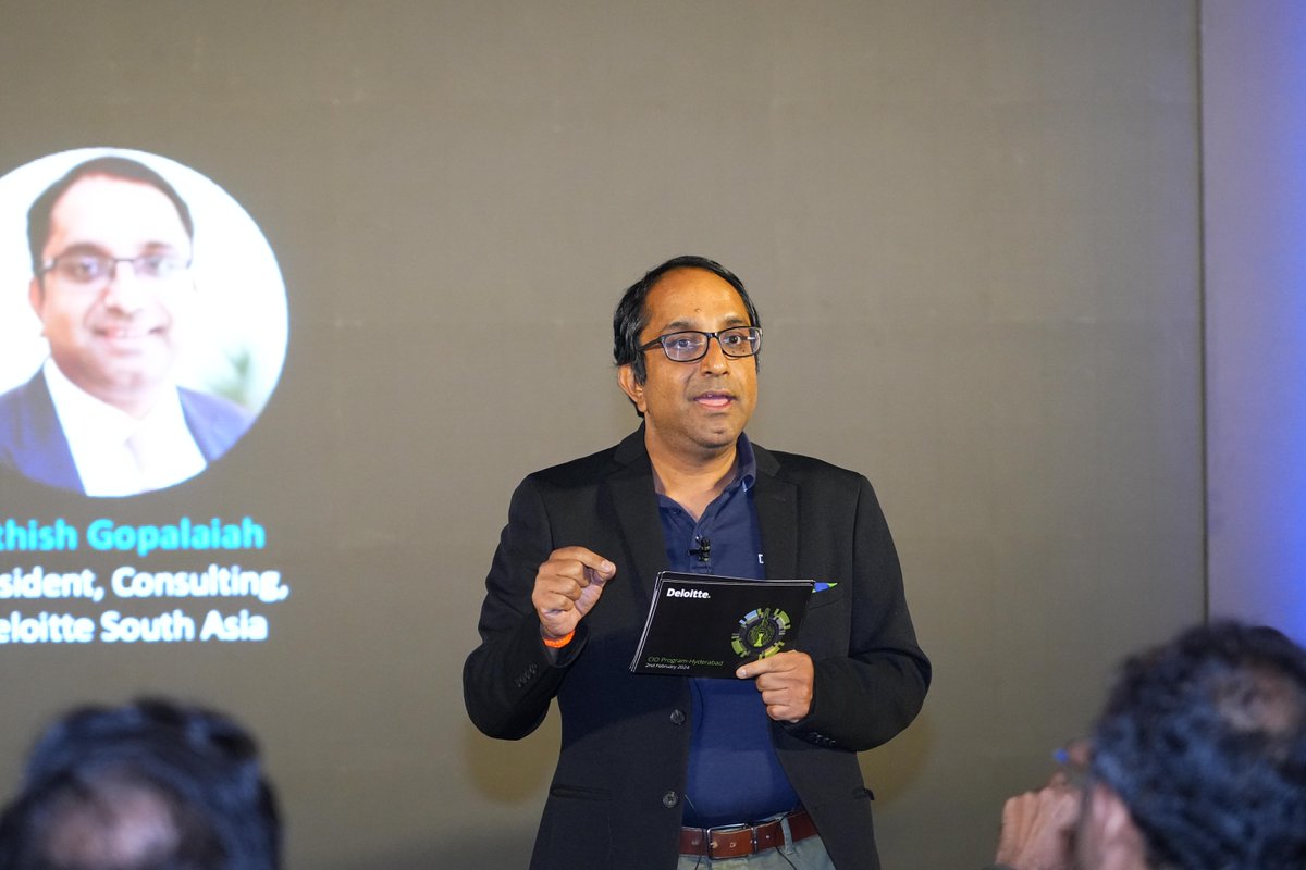 DeloitteIndia's tweet image. It’s a wrap for our exciting #CIOProgram that hosted immersive discussions, fireside chats, and insightful dialogues to set in motion the next wave of innovation and growth of #CIOs in India.
deloi.tt/4bpD8mi
#Tech #Digital