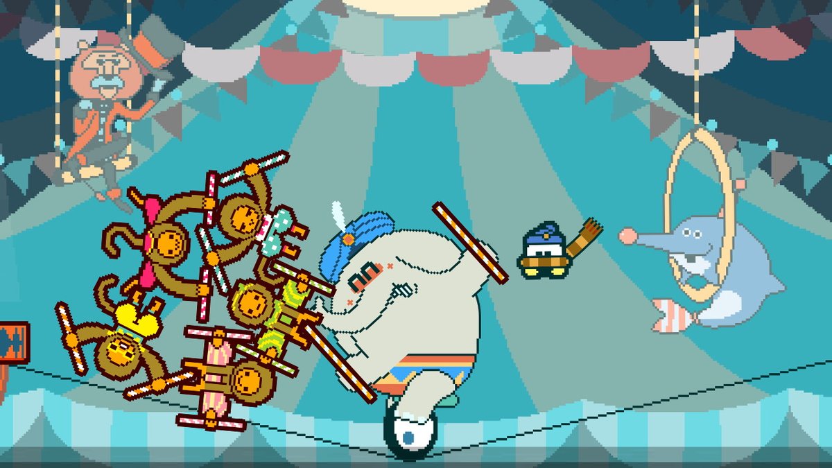 AndyKluthe's tweet photo. I can't believe this actually worked #PartTimeUFO #NintendoSwitch https://t.co/Q6LfR3289J