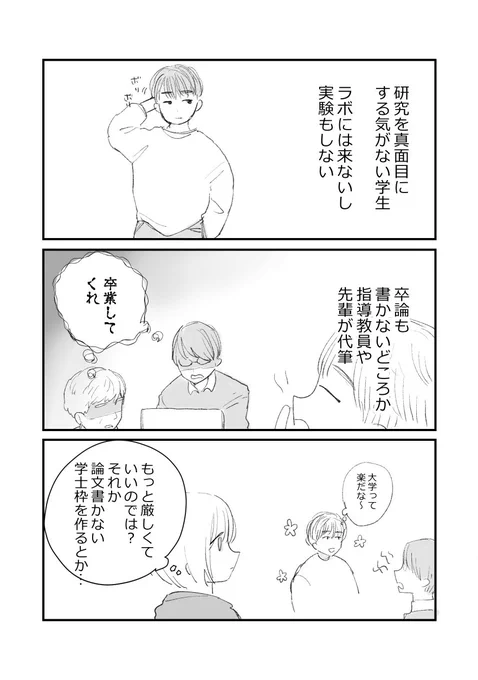 大学、卒論無しでの卒業枠があっても良いと思う話 