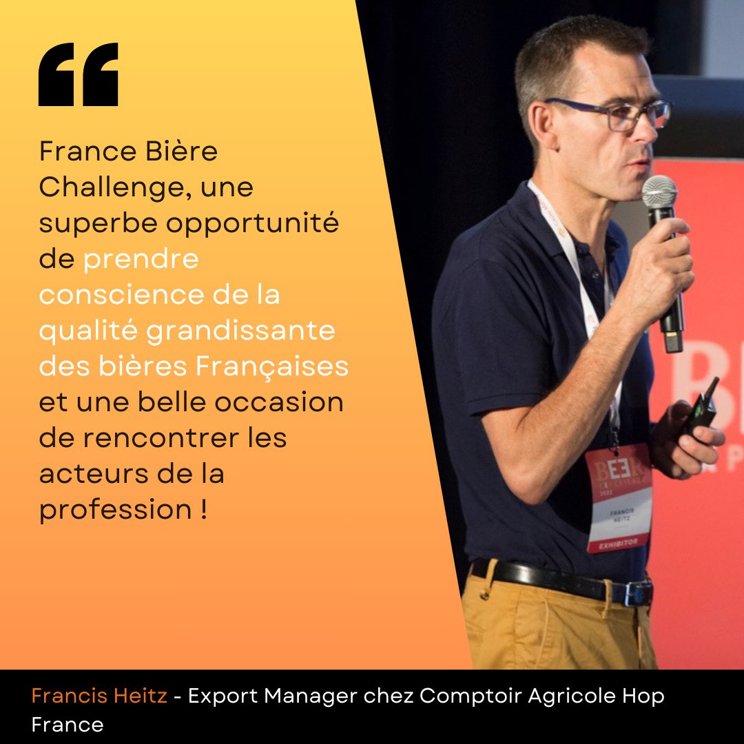🎤 TEMOIGNAGE 🎤

 #biere #France #bierefrancaise #competition #meilleurebiere #francebierechallenge