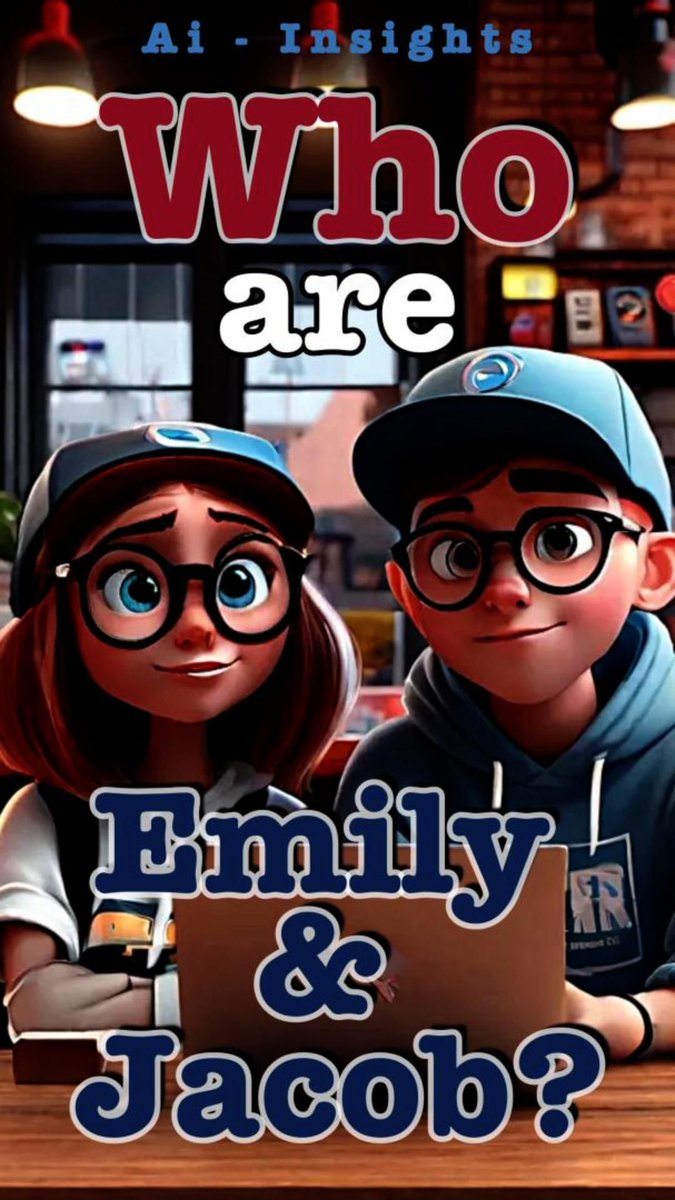azaionline's tweet photo. Can you relate to Emily and Jacob? #genz #newgeneration #socialmedia #ai #technology #generation # #https://azai.online?title=Who_is_Emily_and_Jacob https://t.co/kBjvsCsTyF