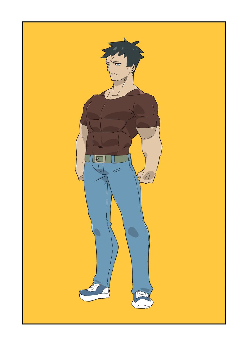 「練習マッチョ。」|がんぐれ。のイラスト