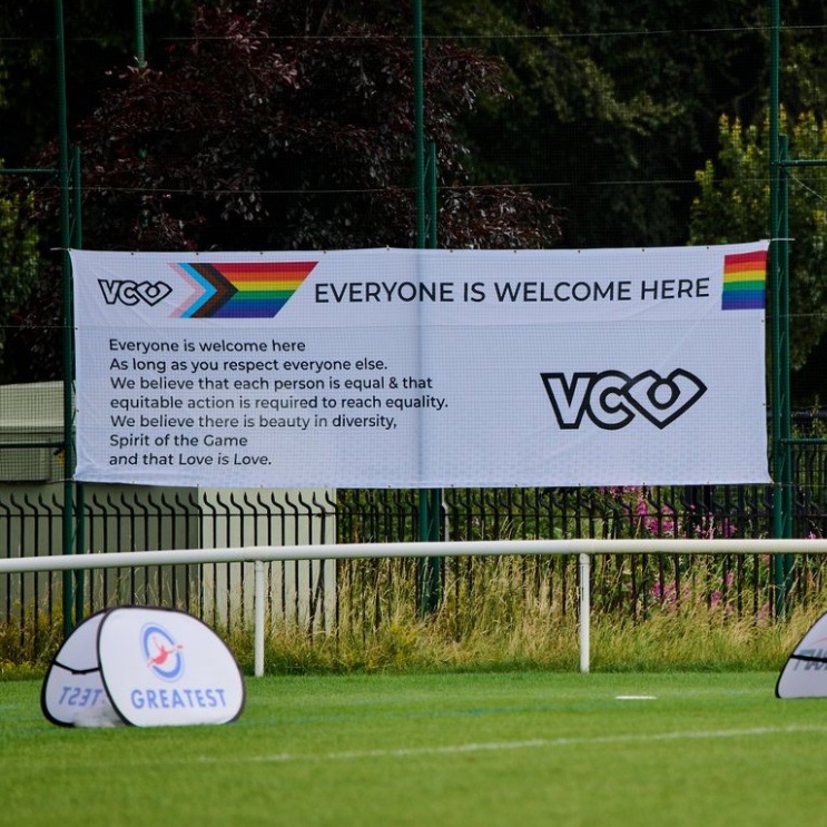 vcultimate's tweet photo. Messages of inclusivity are needed during this time 🏳️‍🌈 https://t.co/yNq2Jsx9cq