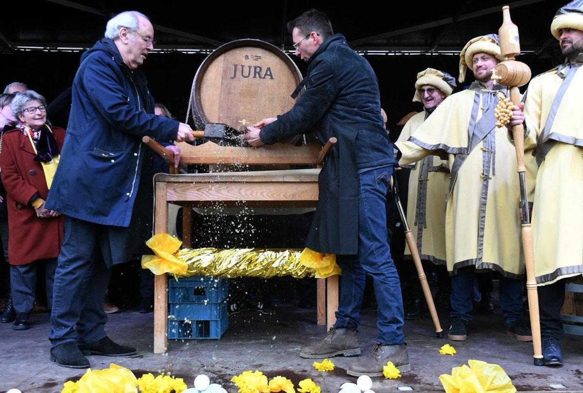 HISTOIRE_DU_VIN's tweet photo. Jura. Pourquoi la Percée pourrait marquer une pause en 2025 - Une réunion prévue en mars 2024 devrait décider du sort de la prochaine édition. Mais les premiers indices vont dans le sens d’une pause en 2025. Photo Philippe Trias https://t.co/ZMJoW6bKSZ #jura #arbois #percee #vinjaune la suite dans votre @Lebienpublic article de @MarylineChalon Maryline Chalon