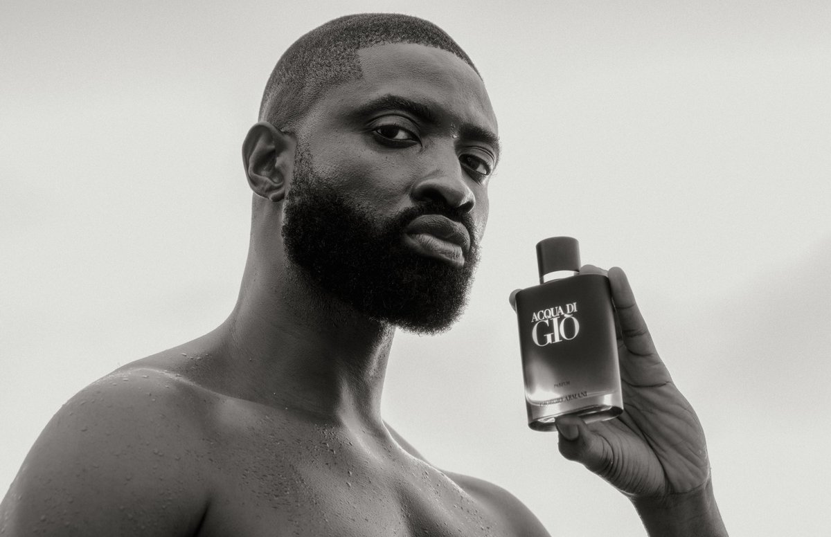 RicHassani's tweet photo. NEW! I am part of the “Giorgio Armani” Family! 

I AM GIÒ

Discover the new Acqua di Gio Parfum, a new powerfully addictive scent, conjuring an inspiring meeting of sea and shore.

@armanibeauty #Armanibeauty #AcquaDiGio #ArmaniFragrance https://t.co/nY05NUmyrF