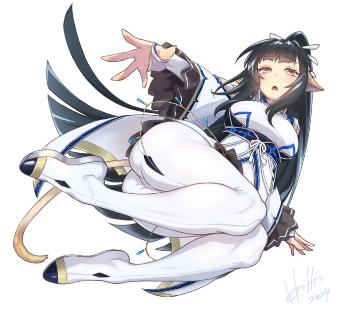 リクエストで描かせていただいたユズハさんです😊 