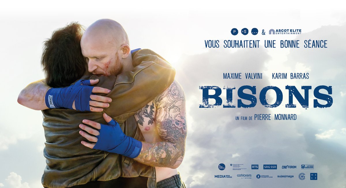 monnardp's tweet image. ⭐BISONS⭐ en salles dès aujourd'hui !!
🦬6 nominations aux PRIX DU CINÉMA SUISSE
🦬Sombre et magnifiquement tenu - LE TEMPS
🦬Âpre et fort - LE MATIN DIMANCHE
🦬 Un film coup de poing - LA LIBERTÉ
