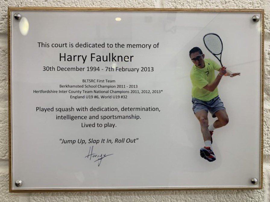 BerkoSquashRbll's tweet photo. #RememberingHarry 
30 December 1994 - 7 February 2013 https://t.co/PcTVzt3zPi