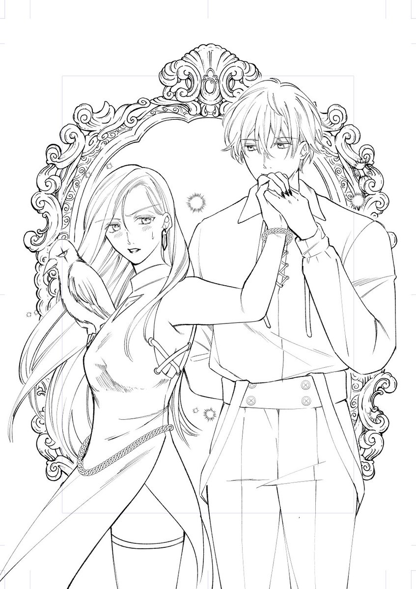 Here's the cover for my oneshot which has been officially rejected and will not see the light of day (at least for now). I was very broken up about it for a lot of reasons but am currently pitching another one that will hopefully improve on what I struggled on with this one