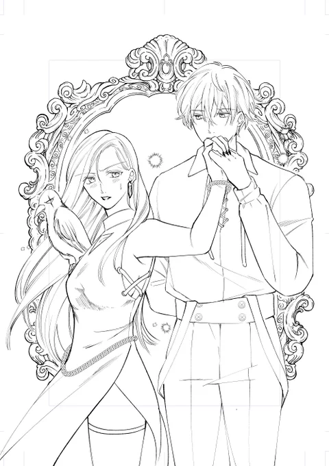 Here's the cover for my oneshot which has been officially rejected and will not see the light of day (at least for now). I was very broken up about it for a lot of reasons but am currently pitching another one that will hopefully improve on what I struggled on with this one 