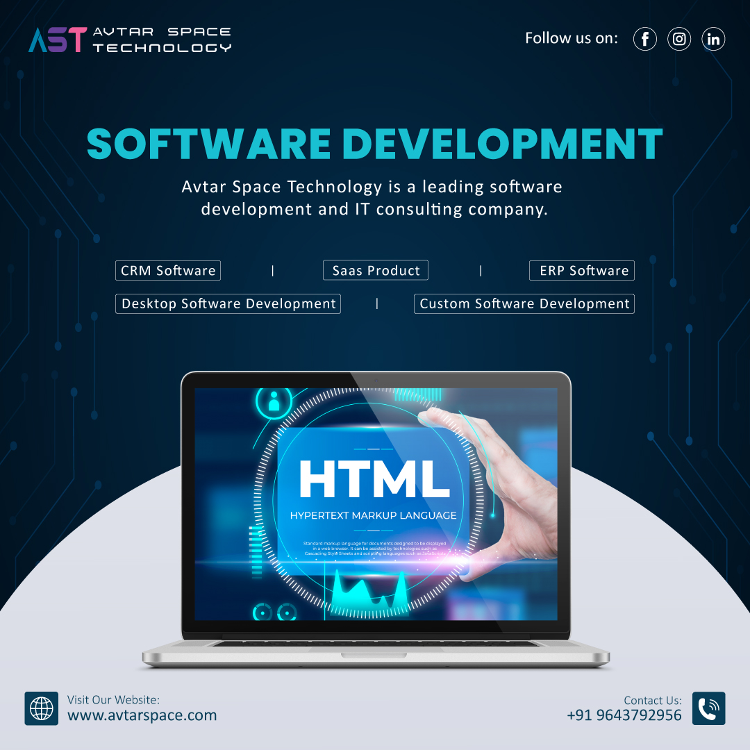 avtarspace's tweet image. Building Tomorrow's World: The Power of Software Development 🌍💻
📞: +91-964-379-2956
🌐avtarspace.com
#SoftwareDevelopment #BestSoftwareDevelopment
#SoftwareDevelopmentCompany #developers
#WebsiteDevelopment