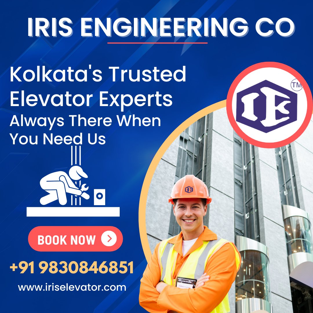irisengineer's tweet image. Kolkata&apos;s Trusted Elevator Experts.
Always There When You Need Us
Iris Engineering Co.
Website: iriselevator.com
#liftelevator #elevatorservice #irisengineering #liftmanufacturerinkolkata #liftmaintenance