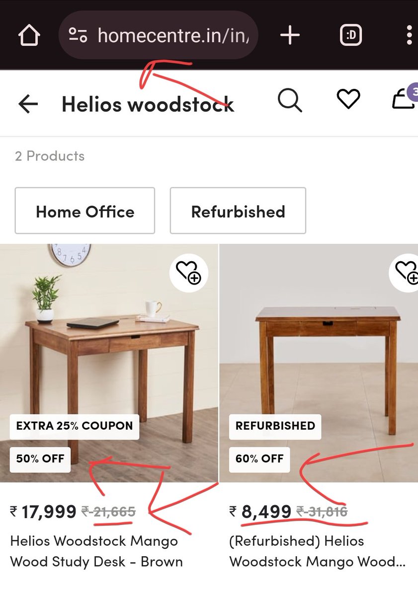 aniketshivhare's tweet photo. @HomeCentreIndia  either your maths is poor or else you are just showing poor selling tactics. Recently purchased many items and loved it but this kind of behaviour is absolutely rubbish. Check prices in SS how come MRP is different and how 50% is calculated. Want to purchaseHELP https://t.co/SbC4ffONuo