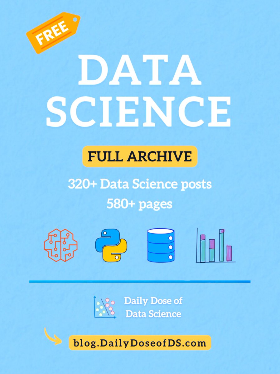 Data Science Archive ‼️👨‍💻 [ 320 + Ds Posts ] 😃 Grab For Free 🥳👇🏻 [ Bookmark 🔖 ] To Avail the opportunity 👈🏻 Just Do (to get it) ☑️ Follow & like ☑️ Retweet & share ☑️ comment 'ds' to get Access #languages #DataScience #DataScientists