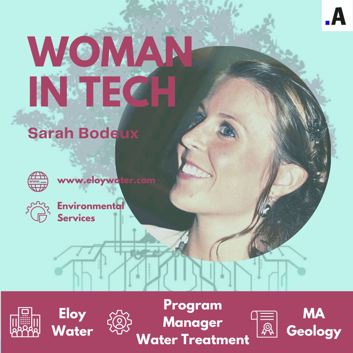 Laurence Jacobs (@laurenceajacobs) on Twitter photo Woman in Tech of the Day: <a href="/SarahBodeux/">Sarah Bodeux</a> Program Manager <a href="/EloyWater/">Eloy Water</a>
More inspiration: buff.ly/3kLtxBa
Part of the #365womenintech campaign to spotlight 1 female founder/CEO/employee every day #BEWomenInTech #Rolemodel #Femaleleadership #bedigitaltogether Woman in Tech of the Day: <a href="/SarahBodeux/">Sarah Bodeux</a> Program Manager <a href="/EloyWater/">Eloy Water</a>
More inspiration: buff.ly/3kLtxBa
Part of the #365womenintech campaign to spotlight 1 female founder/CEO/employee every day #BEWomenInTech #Rolemodel #Femaleleadership #bedigitaltogether