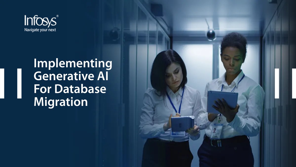 Infosys's tweet image. Unlock the full potential of open-source databases with Infosys database migration (IDM) solution and its game-changing Gen AI chatbot add-on. Overcome migration challenges &amp;amp; embrace a future-proof data landscape. infy.com/42tjZvW
#iCETS #Infosysinnovationnetwork #GenAI