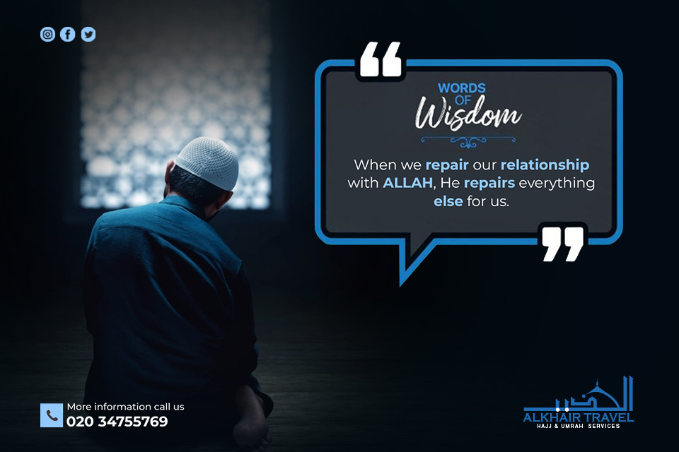 Aalkhairtravel's tweet image. ✨𝐖𝐨𝐫𝐝𝐬 𝐎𝐟 𝐖𝐢𝐬𝐝𝐨𝐦✨
Let this be a gentle reminder that by strengthening our connection with Allah, we invite His blessings and guidance into every aspect of our lives.🤲

#alkhairtravel #PrayToAllah #spiritualjourney #spiritualconnection #faithonallah #umrah