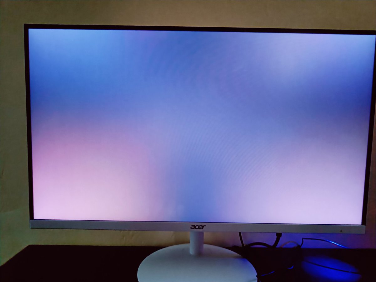 ayub_victor's tweet photo. @Acer_India I recently purchased an acer monitor SA272E from flipkart. I noticed that the screen is bleeding white light. @flipkartsupport did not replace it and told me to contact acer.

Its been 8 days and several emails since I contacted acer and No one has visited to check it https://t.co/o85qB3e2Fr