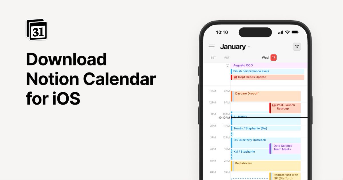 Notion calendar only on iPhone!? It's 2024 .. think ios always have app advantage. Notion calendar on my s24 ultra would've been insane.