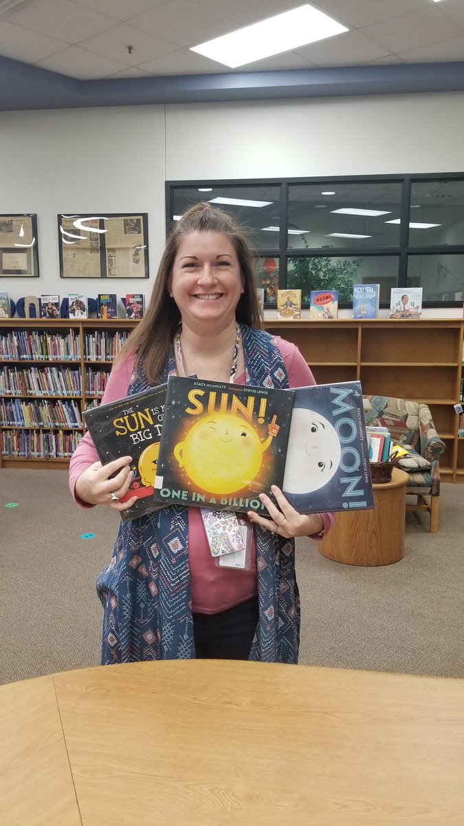 LANelsonLibrary's tweet image. Teachers checking out books for World Read Aloud Day!!!