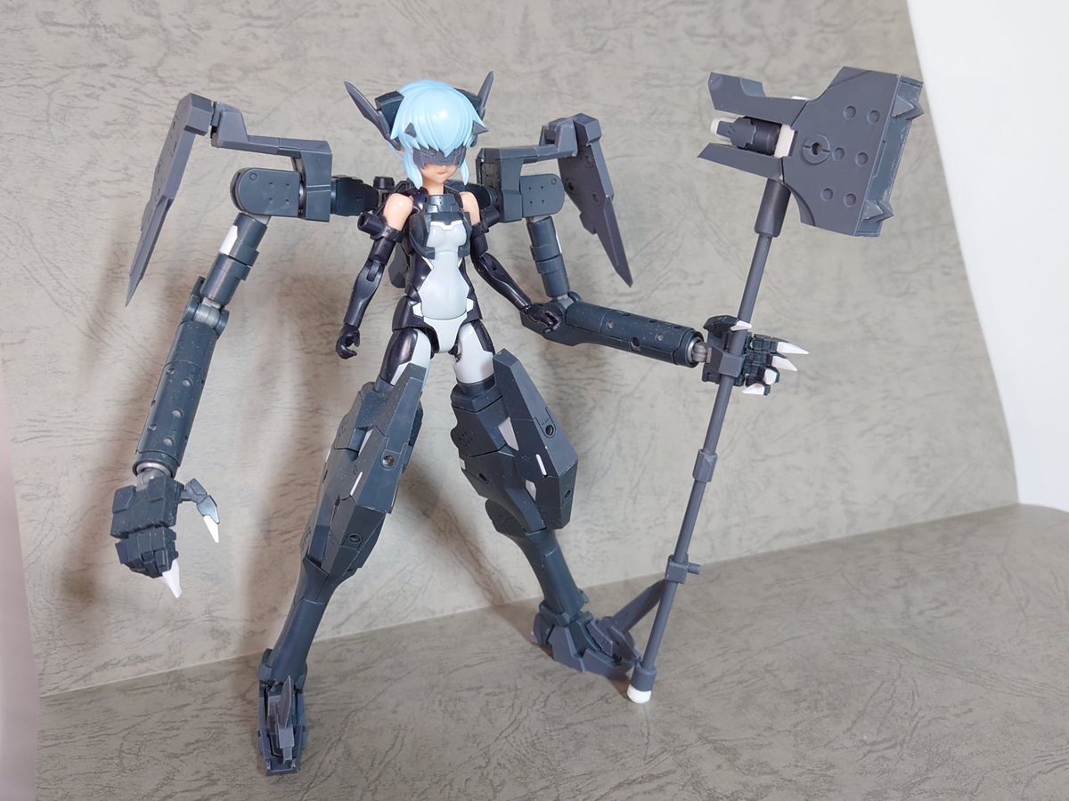 WF2024W で販売予定のストラーフbis改造パーツになります! メガミ