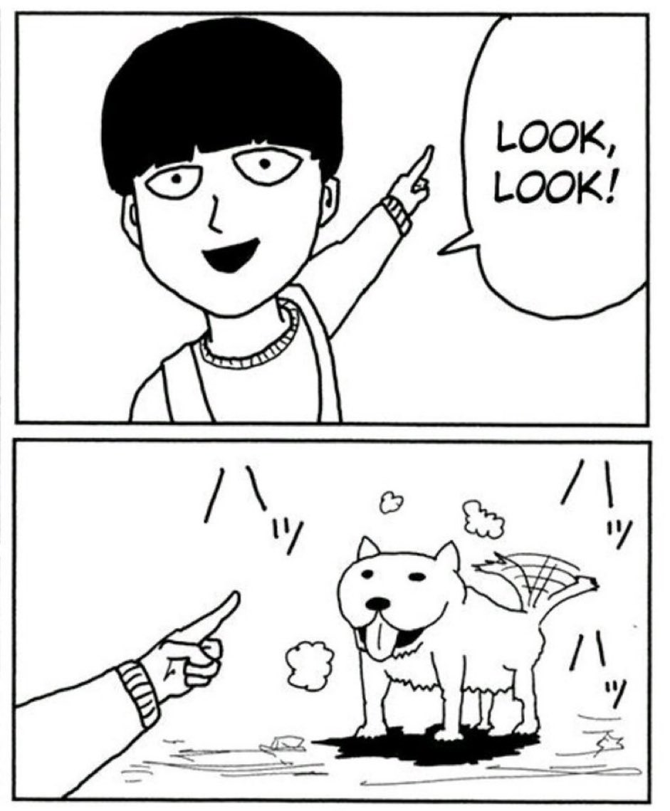 mob with dog