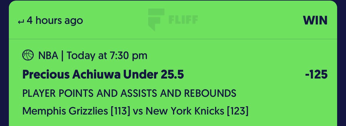 DefiantPicks's tweet image. Almost swept the Fliff plays ✅💰

Anybody tail?

#PlayerProps #Fliff #SportsBetting #GamblingX #NBA #NBAX