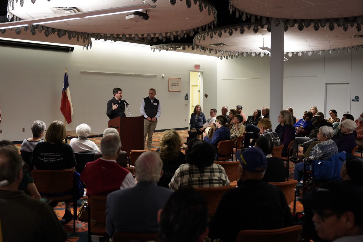 Tom Green County hasn’t voted for a Democrat since LBJ. But I just spoke to a room full of Tom Green Democrats — and they’re FIRED UP. This is how we take back Texas.