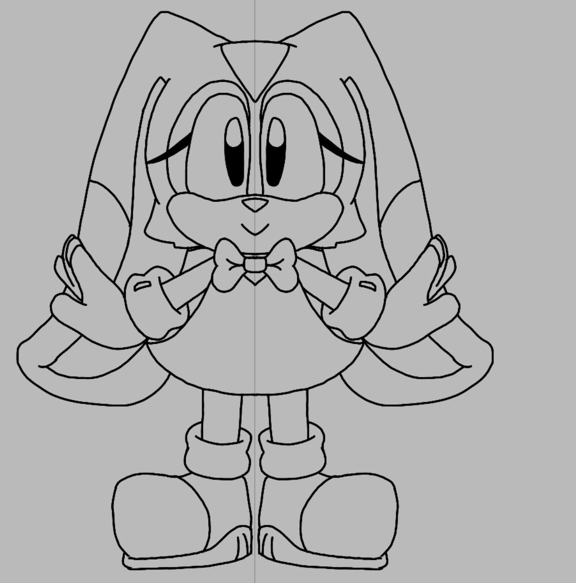 Strawbee_Berry's tweet photo. Got bored so I made this silly baby
#CreamTheRabbit #SonicTheHedegehog https://t.co/5npM2zCeT9