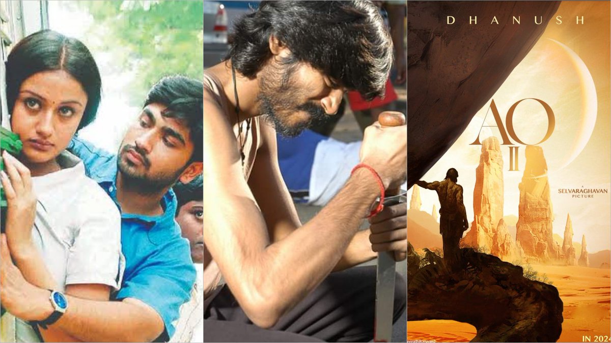 CinemaWithAB's tweet image. Director Selvaraghavan and his Back to Back official sequels !!

#7GRainbowColony2 - Shooting on Progress
#Pudhupettai2 - 2024(Hopefully)
#AO2 - Officially announced before 3 years