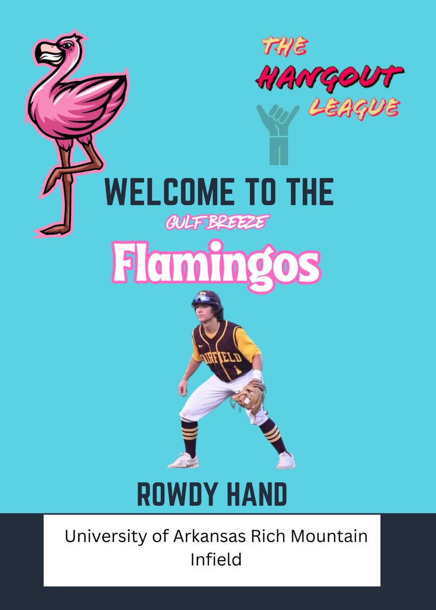 J2wilson70's tweet photo. Another exciting addition!! @RowdyHand 

#NCAABaseball #njcaa #summerbaseball https://t.co/ctdiq6bT9X