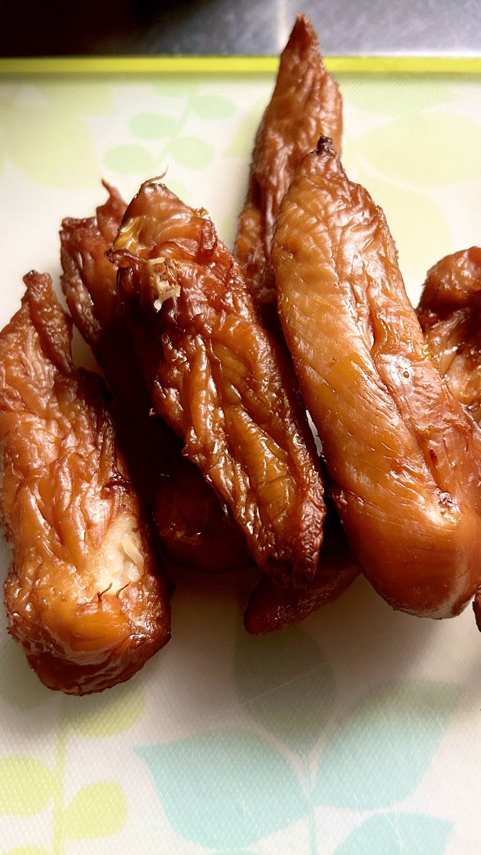 memoryview's tweet image. スモークささみ作った！