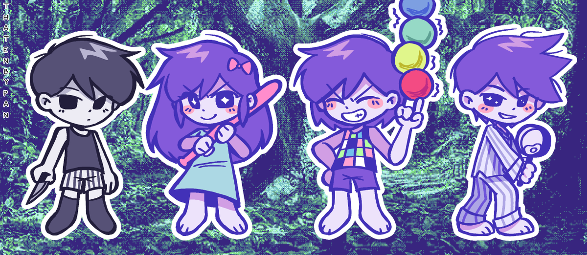 thatenbypan's tweet photo. TUSSLE AMONG TREES 

#OMORIFANART #OMORI https://t.co/GbjiUwgTuc
