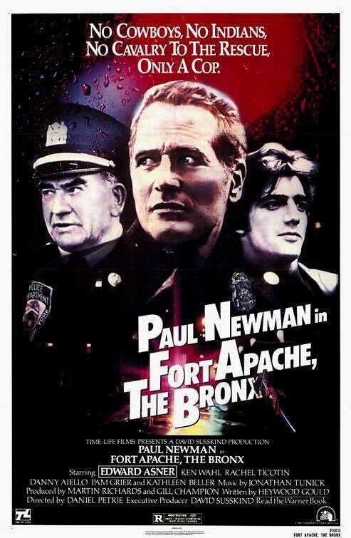 FilmNewsNos's tweet photo. 🎬MOVIE HISTORY: 43 years ago today, February 6, 1981, the movie ‘Fort Apache, The Bronx’ opened in theaters!

#PaulNewman #EdAsner #KenWahl #DannyAiello #RachelTicotin @PamGrier #KathleenBeller #TitoGoya #MiguelPinero #CliffordDavid #SullyBoyar #MichaelHiggins #DanielPetrie https://t.co/q7SdfwPERn