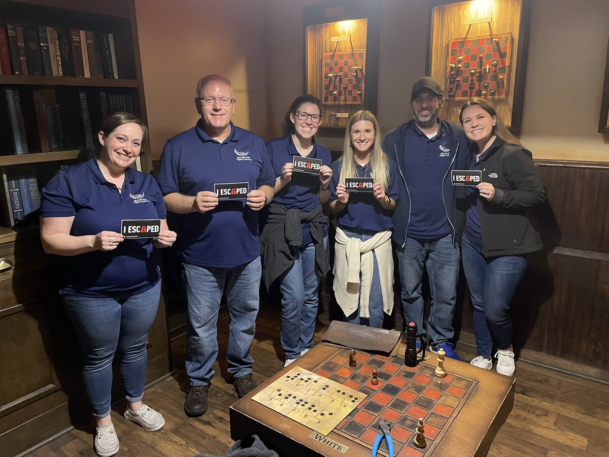 We escaped!! <a href="/TheEscapeGame/">The Escape Game</a> #prisonbreak