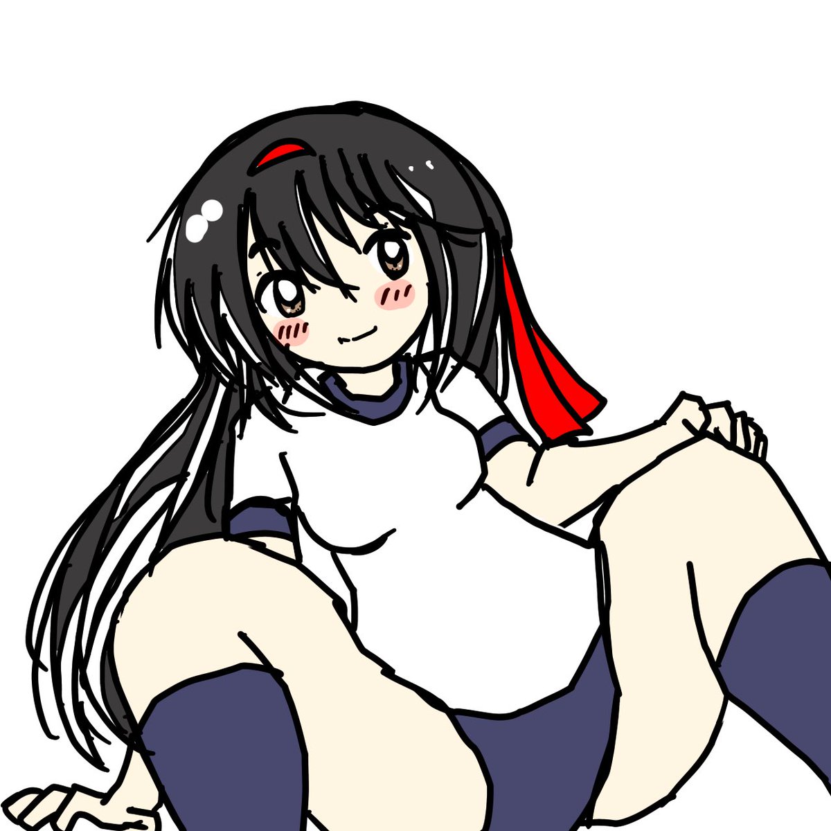 「こんにちは 」|塩粥のイラスト