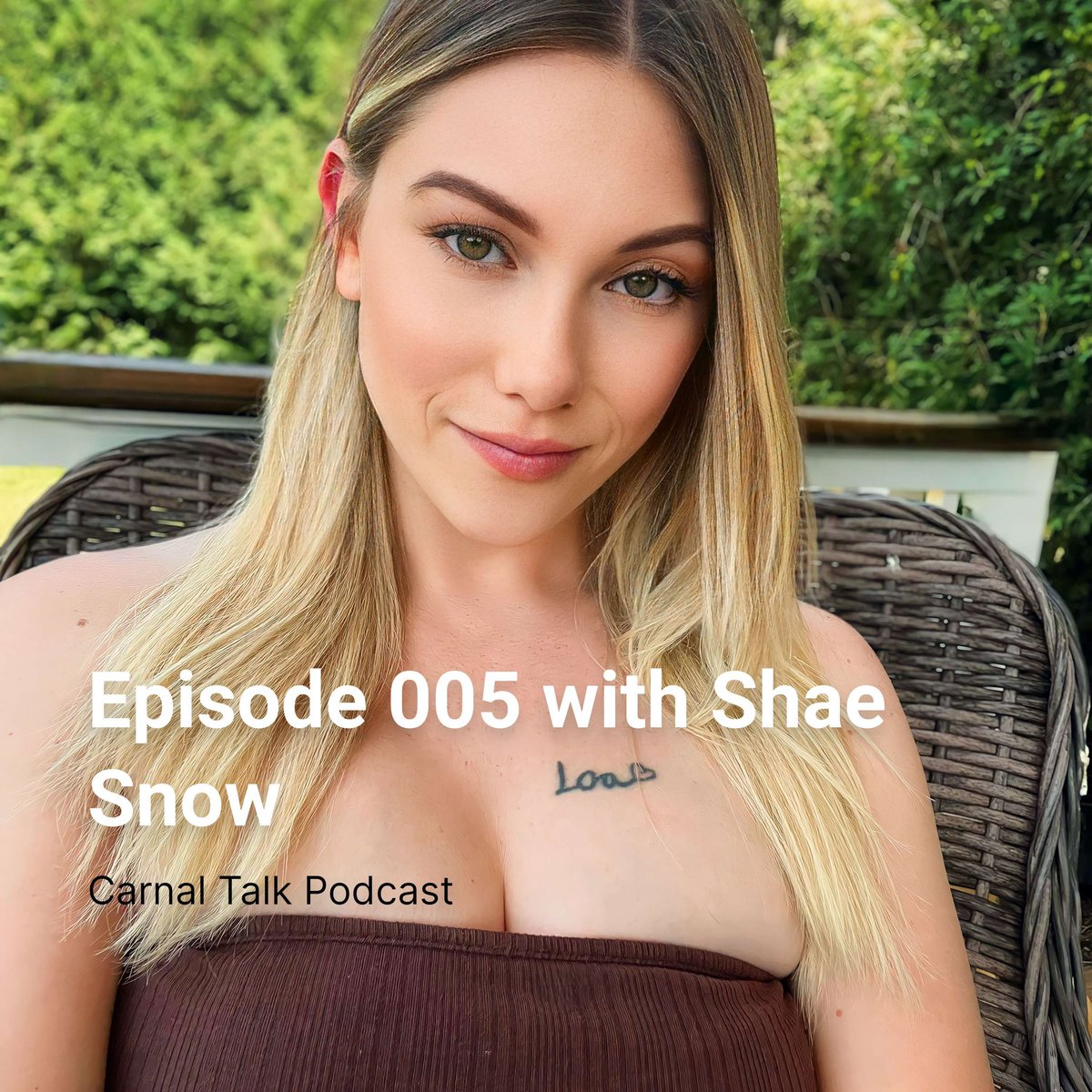 CarnalTalkPod's tweet photo. This Thursday the most amazing Shae Snow on the podcast.   We talk about some amazing this.  Don’t forget to listen 10 pm PST https://t.co/Smnh3v40KL https://t.co/Hlp2S4cSev