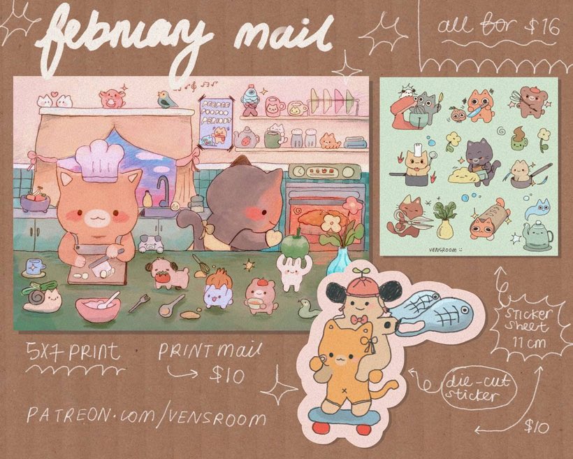 february happy mail!!! ✨ 