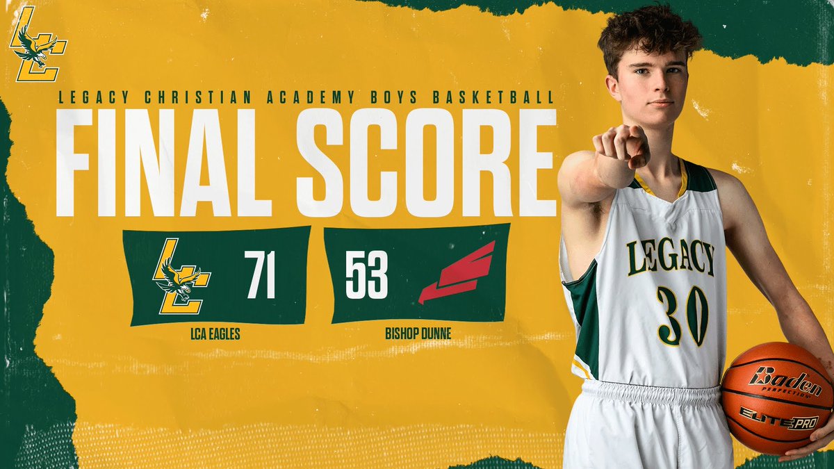 Legacy Christian Academy Men's Basketball tweet media