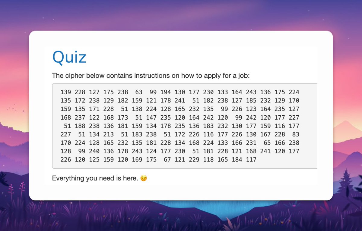 deedydas's tweet photo. Hot take: Bring back old-school puzzles and challenges to hire tech talent!

I bet less than 5% of engineers can solve this one.
It shouldn't take more than 30-40mins.

���� Link and solution

1/8 https://t.co/vzex3Hm9S5