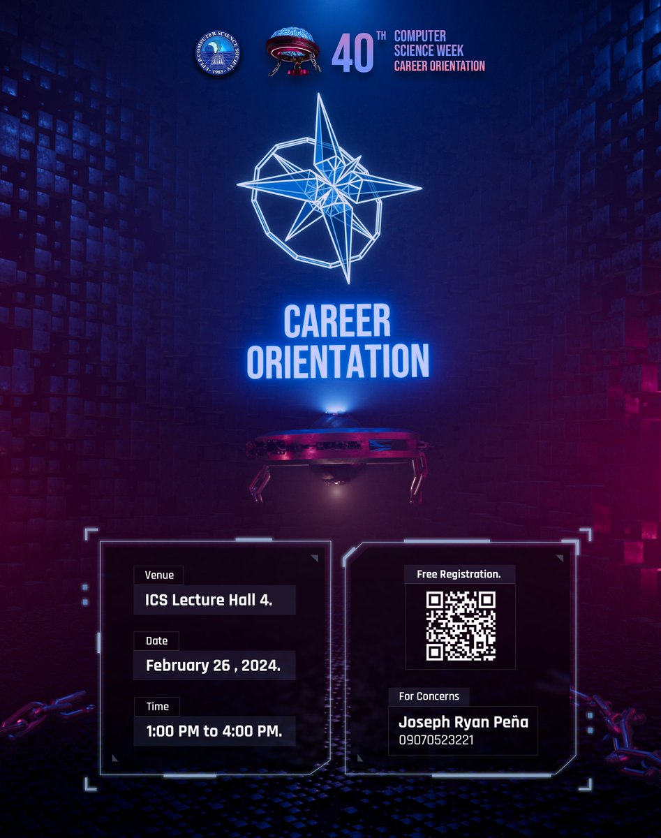 uplbcossph's tweet photo. Empower Your Future: Expert Career Advice! 🚀

Join us for the UPLB Computer Science Society's Online Career Orientation!

Registration is FREE OF CHARGE! Register now at:
🔗 https://t.co/Qu5l6Av9gh

#CareerOrientation2024
#UPLBCOSS40thCSWeek
#40thComputerScienceWeek https://t.co/1mU1k2vBiW