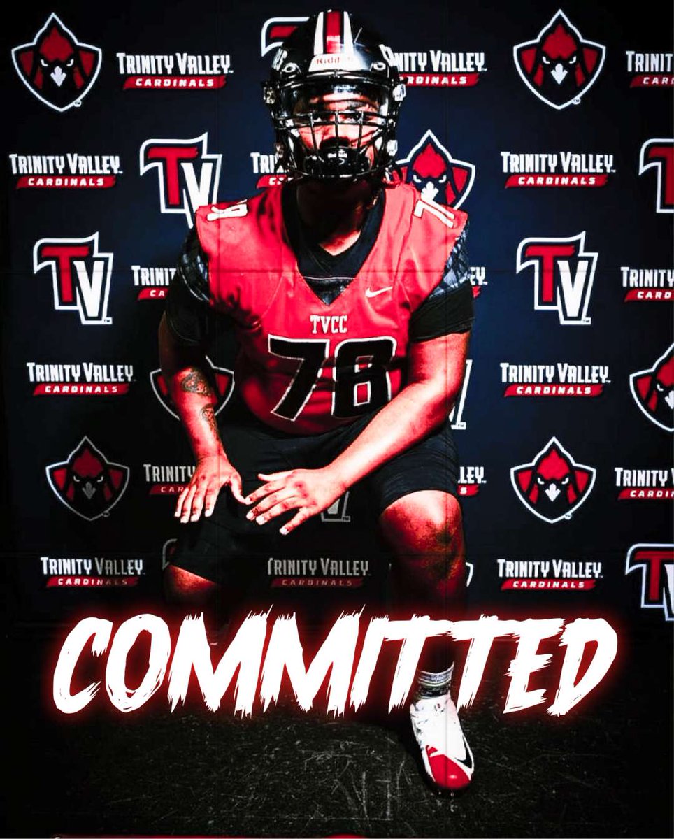 Blessed to say I will be furthering and bettering my football skills at @TrinityValleyCC  #letsmakehistory