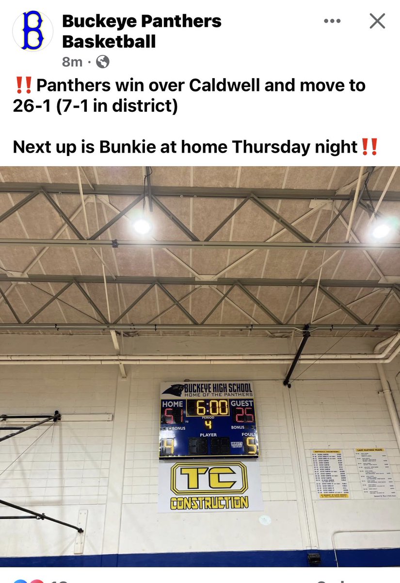 KarsonMabou's tweet photo. Bounce back win tonight vs Caldwell. Still got business to attend thursday Vs Bunkie, then friday @ Jena. 

Congrats to @JenaBoysBBall on their  big win tonight over Marksville as well https://t.co/veA2DVRNDc