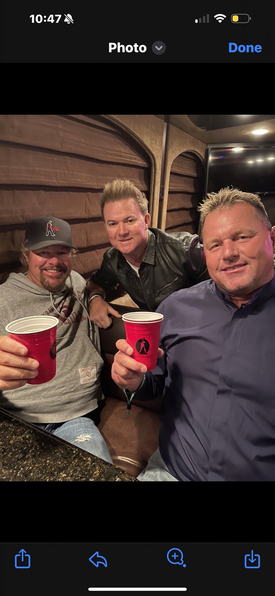 What a great American! Had some good times with <a href="/tobykeith/">Toby Keith</a> Rest easy Big Dog