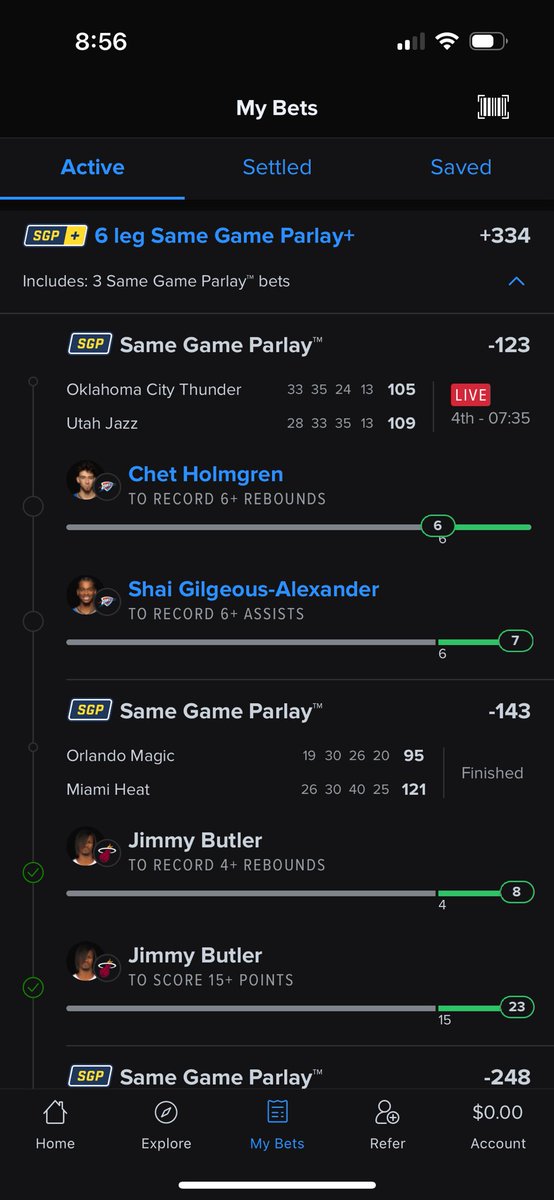CodyD602's tweet photo. @CodyBrownBets appreciate you and your hit rate sheets! Coming out with a W tonight!! https://t.co/QoS5hEH8YK