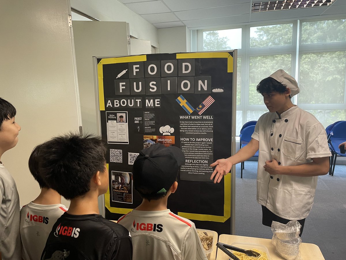 Nicola_EduCoach's tweet image. Grade 10 exhibited their #PersonalProjects to the IGBIS community this week. Such a huge amount of inquiry, agency and action being celebrated on Level 6 at @IGBintschool.