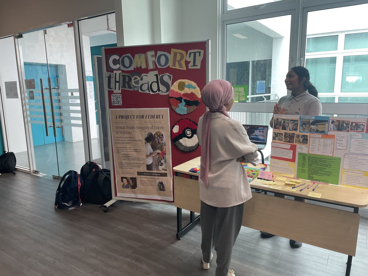 Nicola_EduCoach's tweet image. Grade 10 exhibited their #PersonalProjects to the IGBIS community this week. Such a huge amount of inquiry, agency and action being celebrated on Level 6 at @IGBintschool.