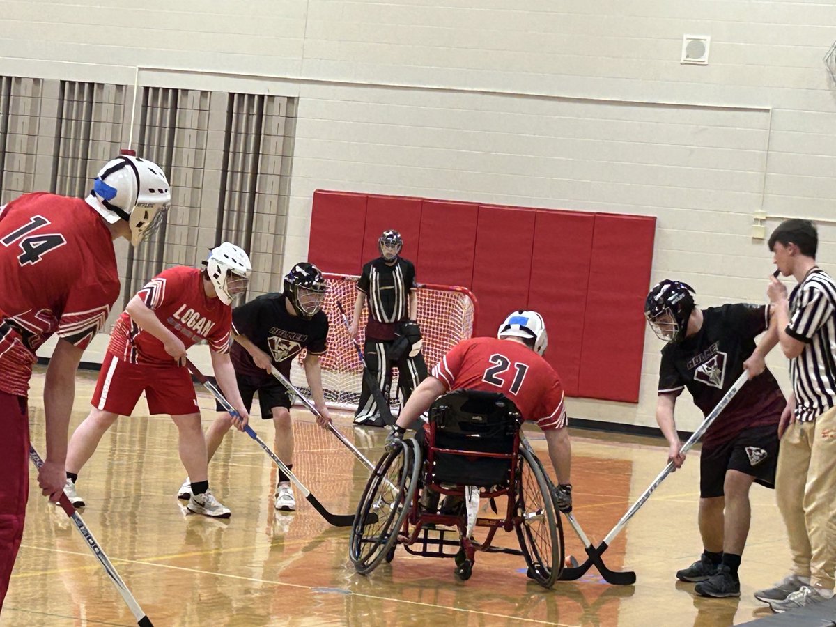 Congratulations, Logan ASL floor hockey team on a 4-0 shutout win over Holmen.  Revenge is sweet.  This squad didn’t win a game last year.  They are now 3-2 on the season.  Keep the momentum going! #floorhockey #AlwaysRangers