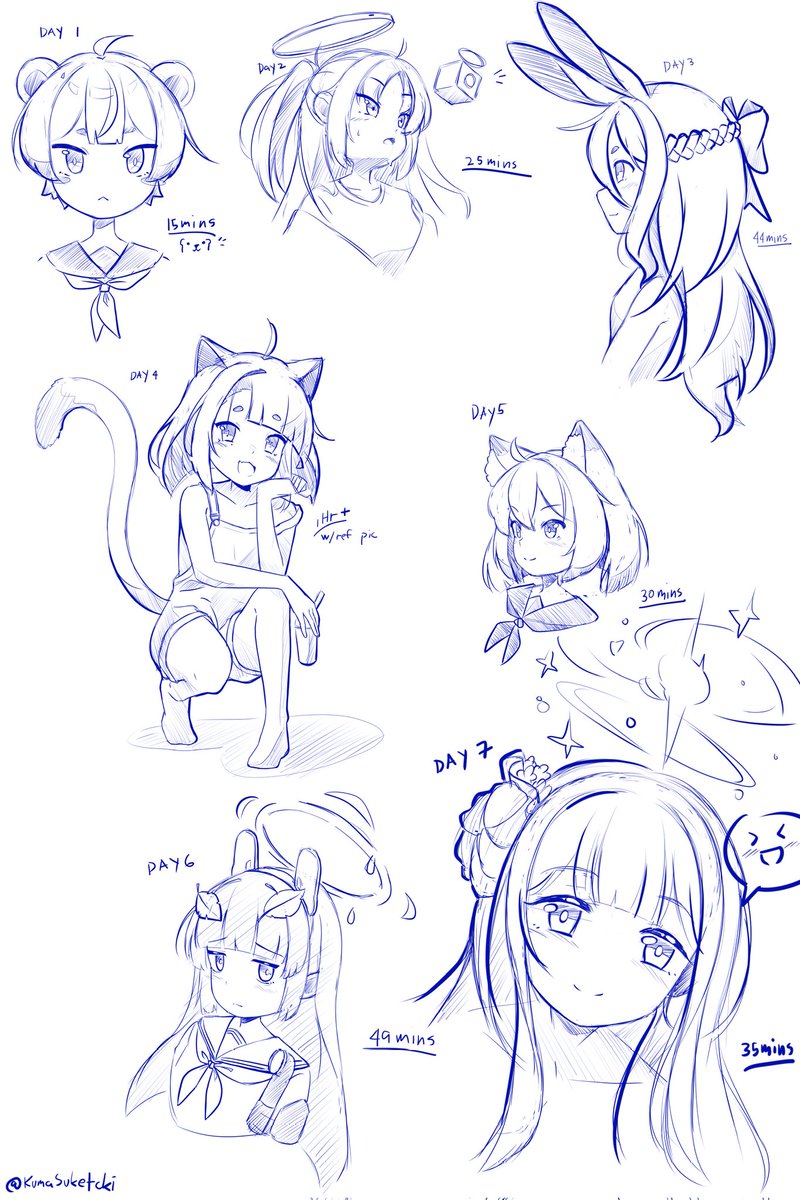 KumaSuketchi's tweet photo. Welp this supposed to be a 10mins practice ¯\_(ツ)_/¯ https://t.co/dVkeG5P0zl